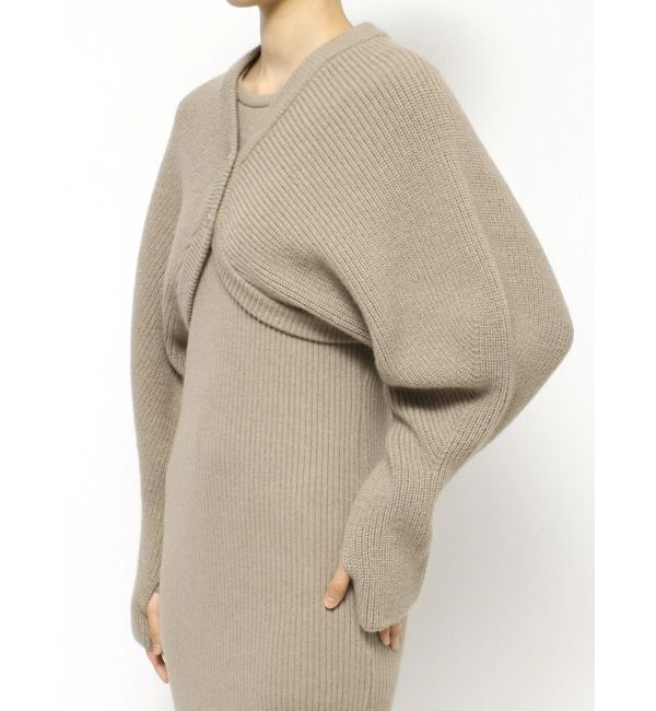 Ungrid「ボレロセットニットワンピース」|ワンピース|