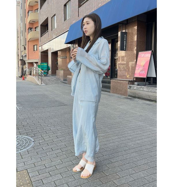 Ungrid「フィットサテンスカート」|スカート|