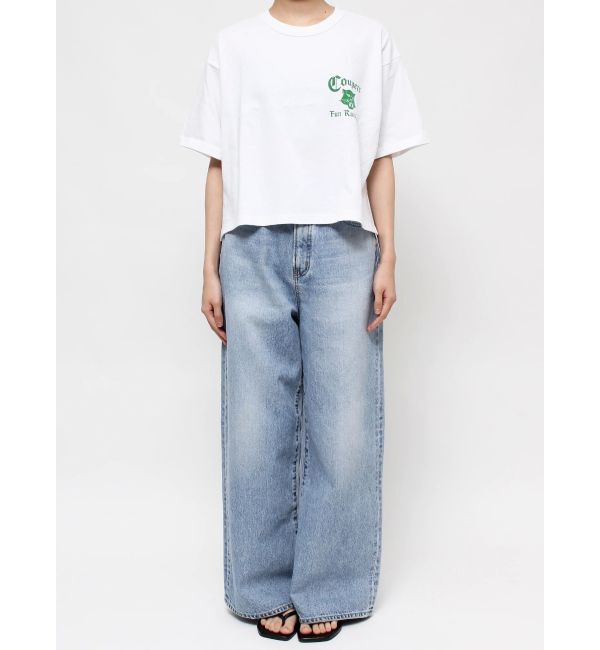 Ungrid「RUSSELL別注 ロゴTee」|Tシャツ・カットソー|