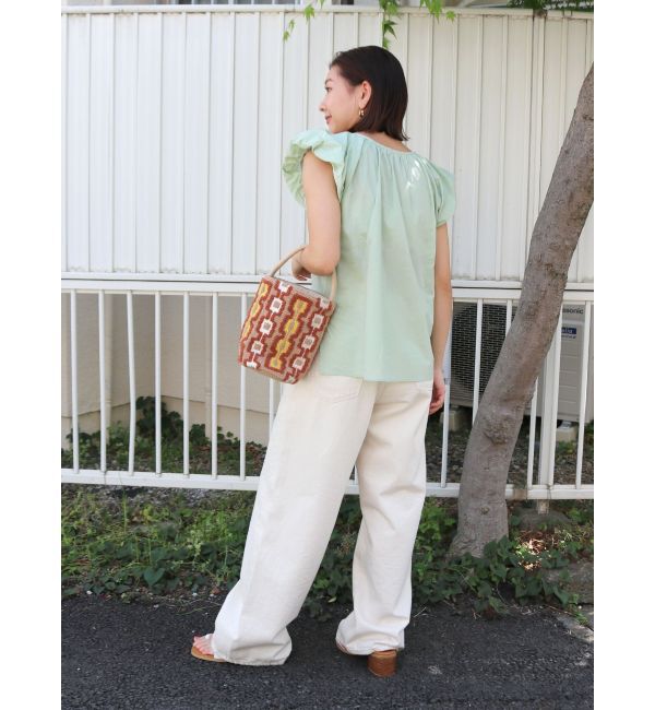 Ungrid「フロントギャザーブラウス」|シャツ・ブラウス|