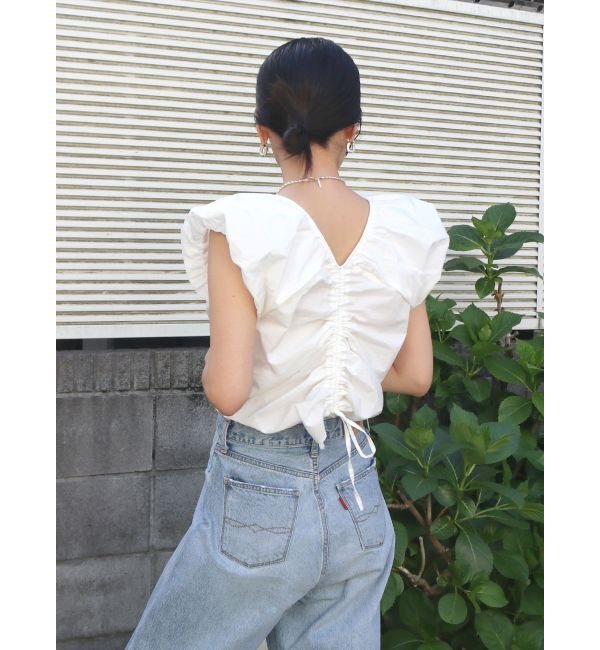 Ungrid「フロントギャザーブラウス」|シャツ・ブラウス|