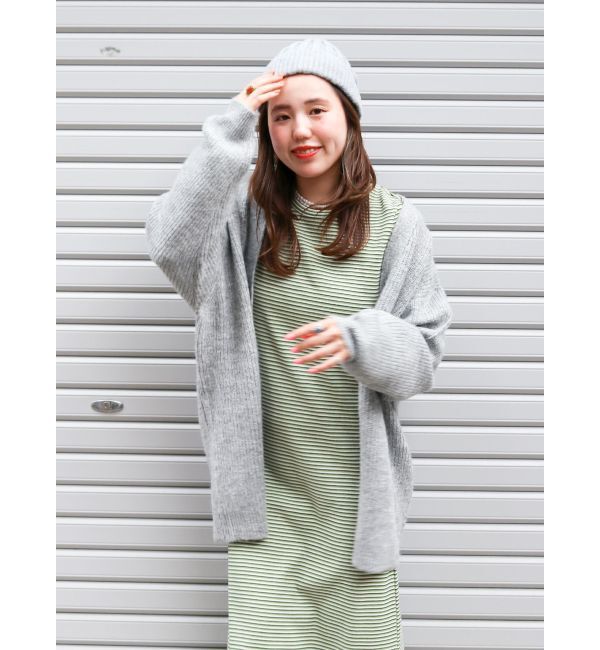 Ungrid「ワイドリブニット帽」|ニット帽|
