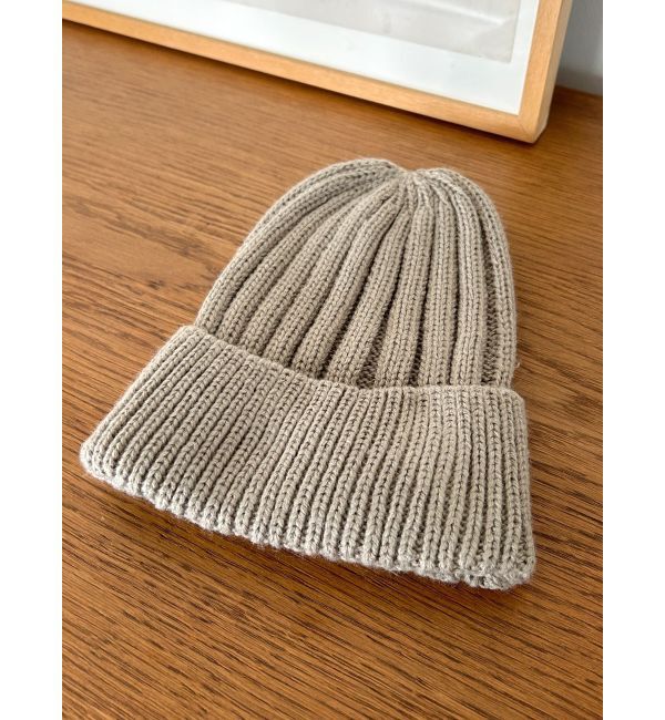 Ungrid「ワイドリブニット帽」|ニット帽|