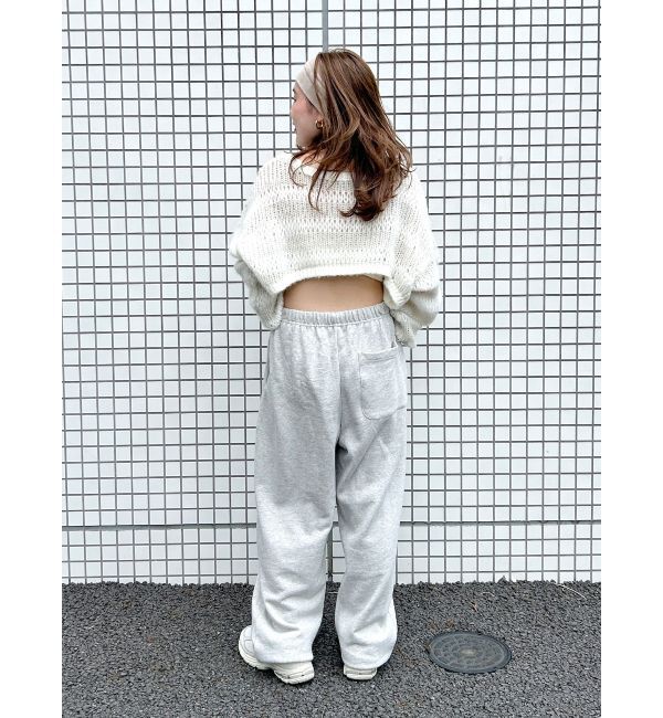 Ungrid「エンブロイダリースウェットパンツ」|その他|