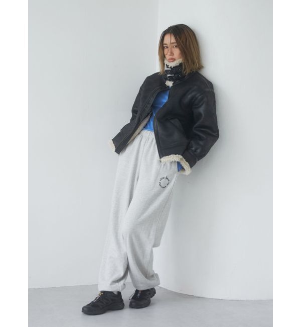 Ungrid「エンブロイダリースウェットパンツ」|その他|