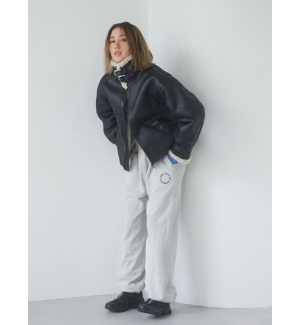 Ungrid「エンブロイダリースウェットパンツ」|その他|