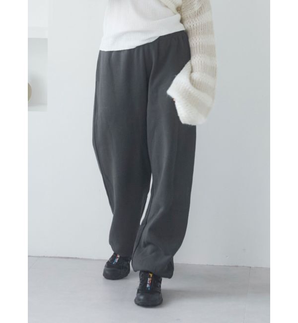 Ungrid「エンブロイダリースウェットパンツ」|その他|チャコールグレー