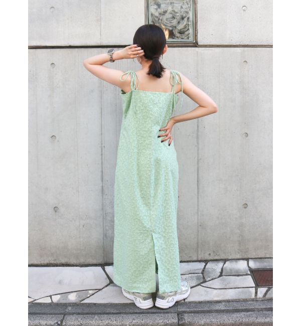 Ungrid「ジャカードキャミワンピース」|ワンピース|