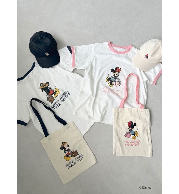 Ungrid「【ミニーマウス】トラベルトートバッグ」|トートバッグ|