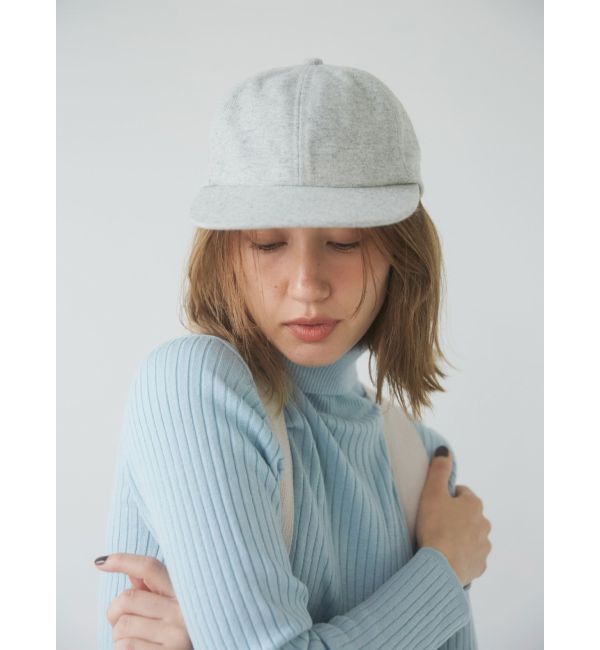 Ungrid「メルトンキャップ」|キャップ・キャスケット|ライトグレー