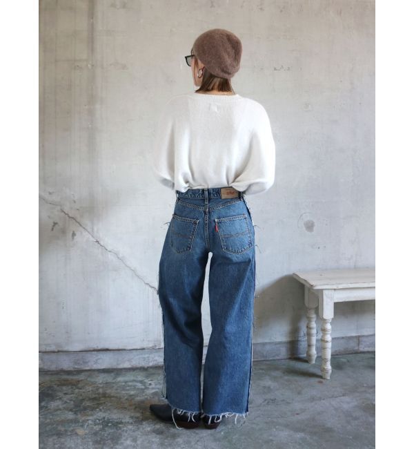 Ungrid「ラクーン混ルーズニット」|ニット・セーター|