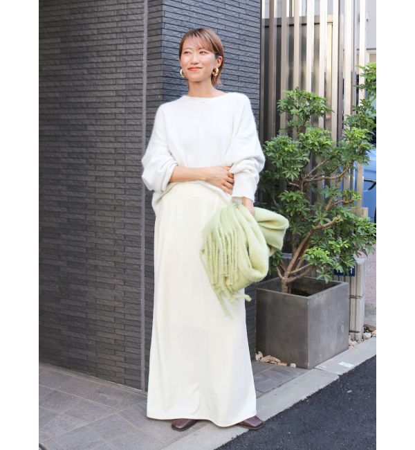 Ungrid「ラクーン混ルーズニット」|ニット・セーター|