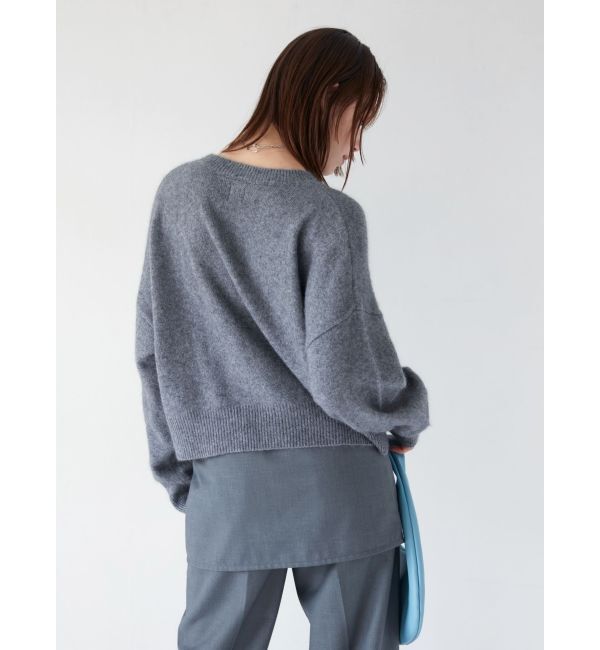 Ungrid「ラクーン混ルーズニット」|ニット・セーター|