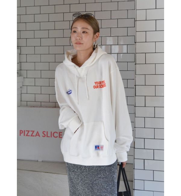 Ungrid「Russell Berkley別注 マルチロゴパーカー」|パーカー|