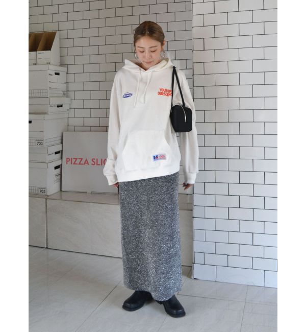 Ungrid「Russell Berkley別注 マルチロゴパーカー」|パーカー|