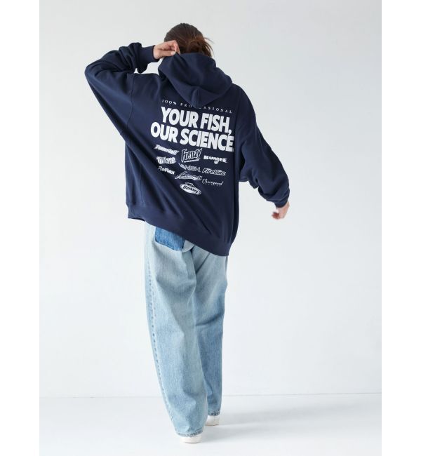 Ungrid「Russell Berkley別注 マルチロゴパーカー」|パーカー|