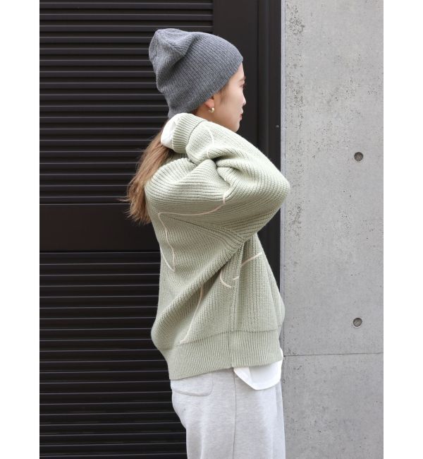 Ungrid「テープデザインルーズニット」|ニット・セーター|