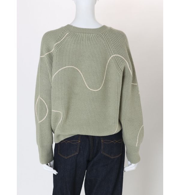 Ungrid「テープデザインルーズニット」|ニット・セーター|