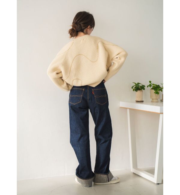 Ungrid「テープデザインルーズニット」|ニット・セーター|