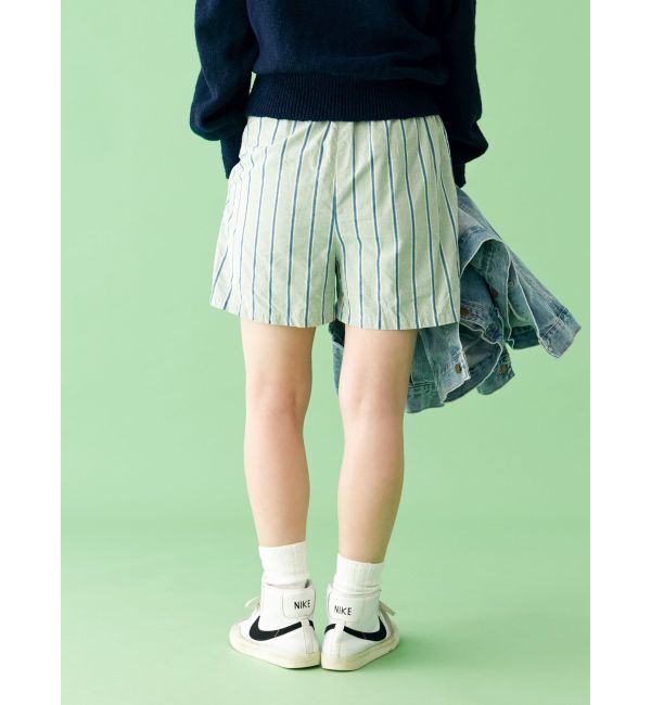 Ungrid「【WEB限定】ストライプラフハーフパンツ」|その他|