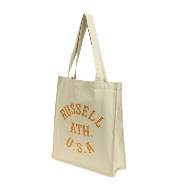 Ungrid「RUSSELL別注 ロゴトートBAG」|トートバッグ|