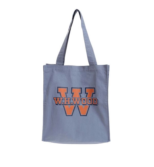 Ungrid「RUSSELL別注 ロゴトートBAG」|トートバッグ|ブルー