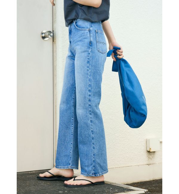 Ungrid「【WEB限定】ハイウエストフレアデニム」|デニム|