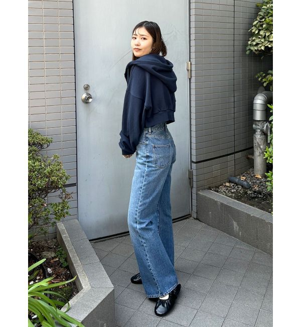 Ungrid「【WEB限定】ハイウエストフレアデニム」|デニム|