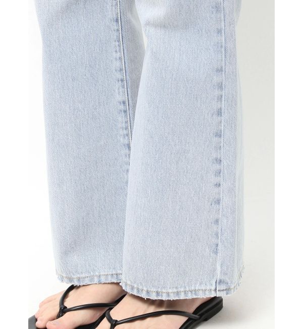 Ungrid「【WEB限定】ハイウエストフレアデニム」|デニム|