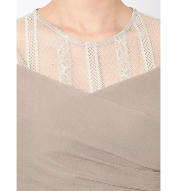 LAGUNAMOON「LADYレイヤードカシュクールワンピース」|ワンピース|