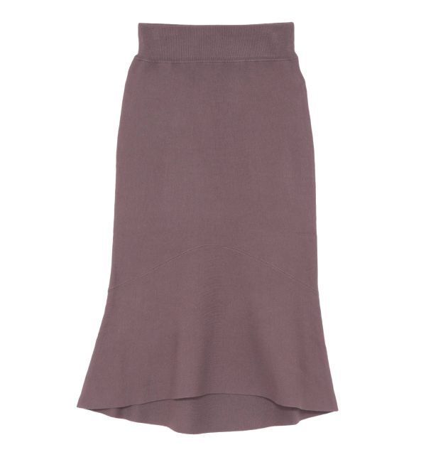 LAGUNAMOON「アシンメトリーヘムニットスカート」|スカート|