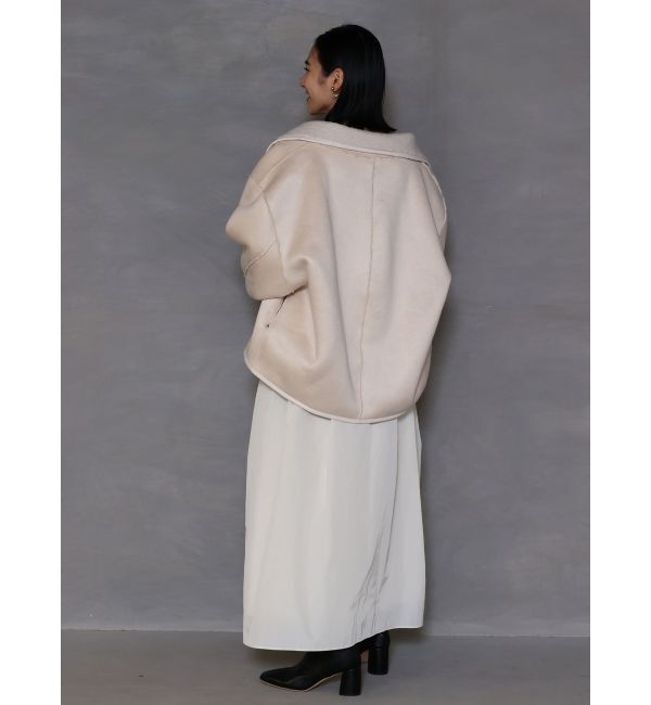 LAGUNAMOON「ドッキングタフタニットワンピース」|ワンピース|