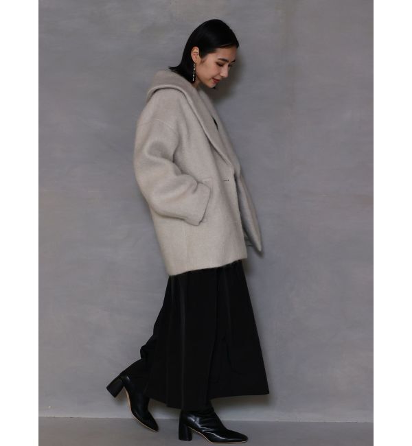 LAGUNAMOON「ドッキングタフタニットワンピース」|ワンピース|