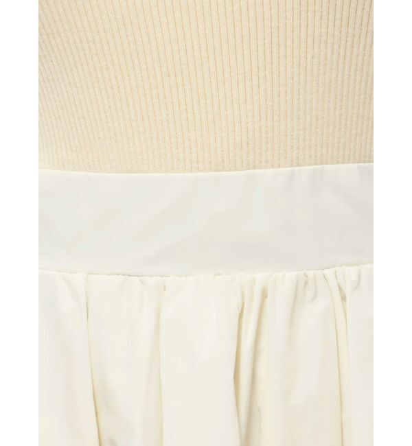 LAGUNAMOON「ドッキングタフタニットワンピース」|ワンピース|