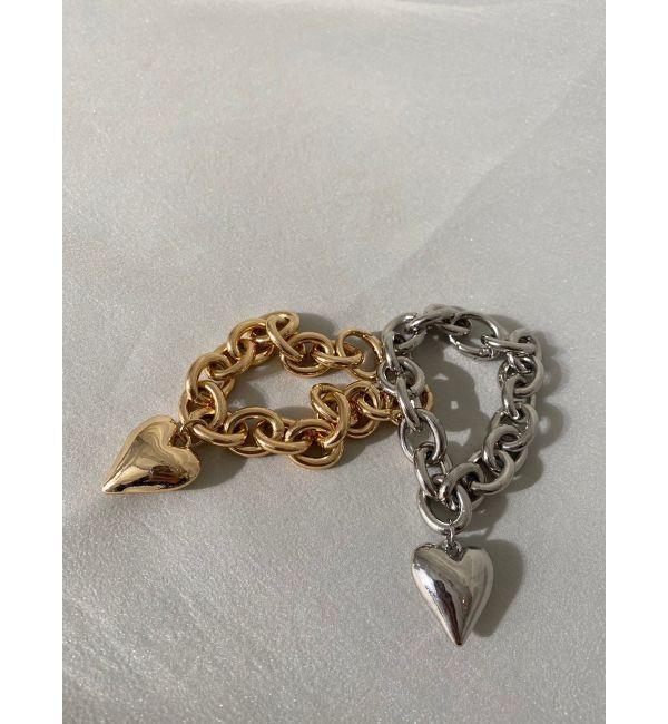 LAGUNAMOON「ハートチェーンブレスレット」|ブレスレット・バングル|