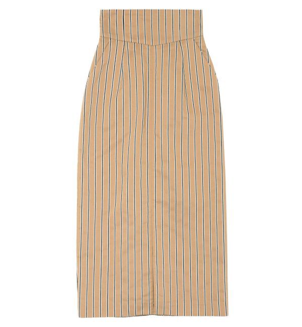 LAGUNAMOON「ストライプスリットタイトスカート」|スカート|