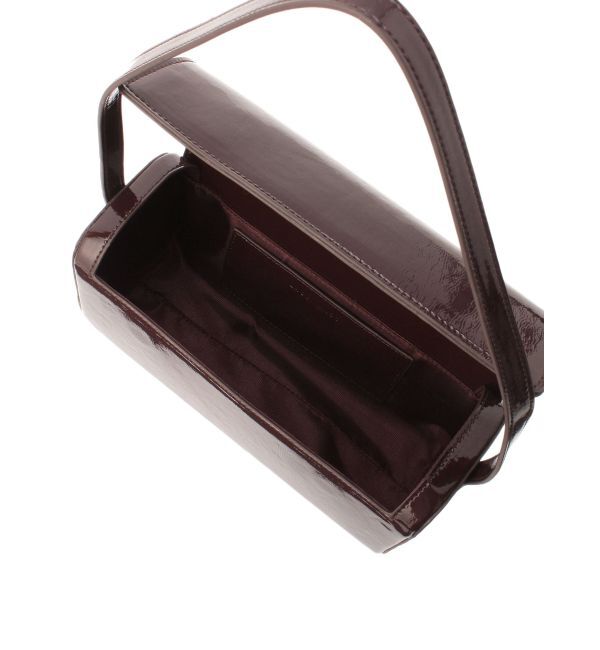 LAGUNAMOON「エナメルスクエアミニバッグ」|ハンドバッグ|