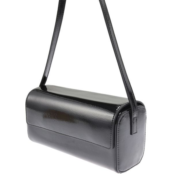 LAGUNAMOON「エナメルスクエアミニバッグ」|ハンドバッグ|