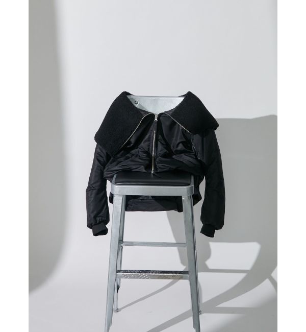 LAGUNAMOON「ビッグカラーショートMA-1」|ブルゾン・スタジャン|