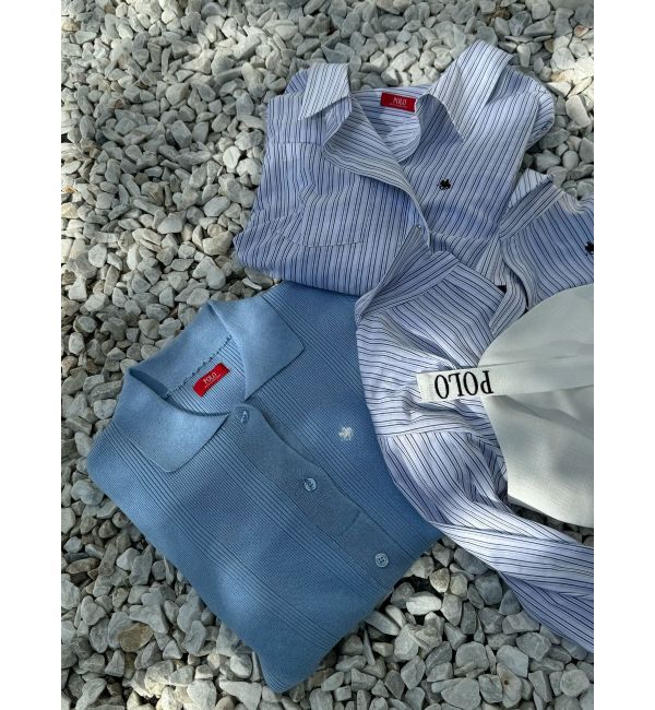 LAGUNAMOON「【POLO BCSコラボ】シャツドッキングワンピース」|ワンピース|