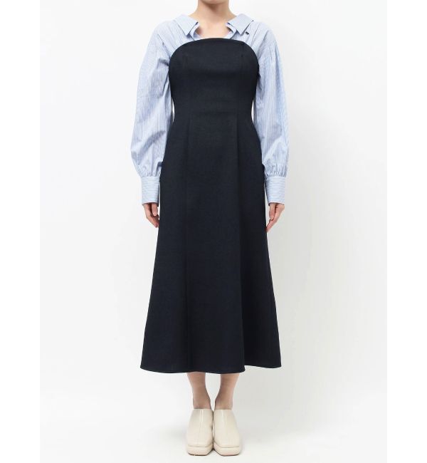 LAGUNAMOON「【POLO BCSコラボ】シャツドッキングワンピース」|ワンピース|