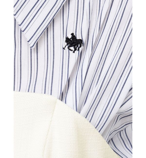 LAGUNAMOON「【POLO BCSコラボ】シャツドッキングワンピース」|ワンピース|