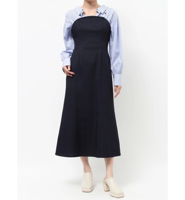 LAGUNAMOON「【POLO BCSコラボ】シャツドッキングワンピース」|ワンピース|