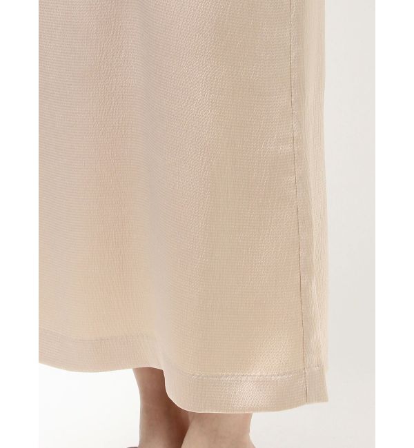 LAGUNAMOON「ハンマーサテンアシメネックキャミワンピース」|ワンピース|