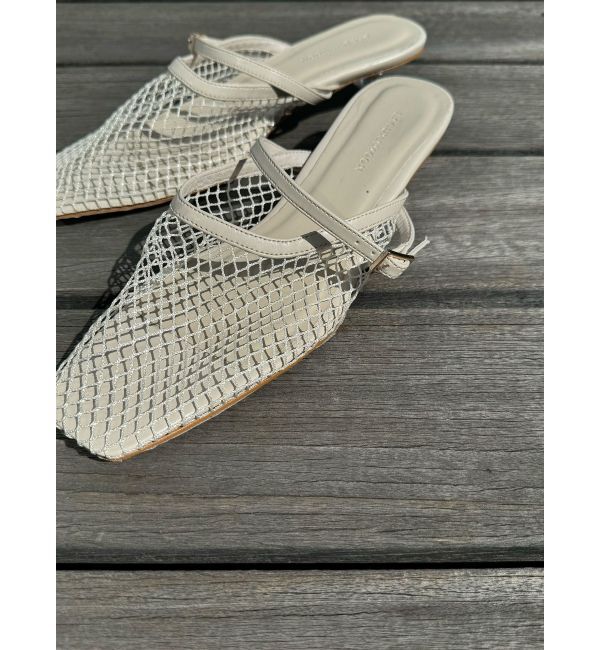 LAGUNAMOON「メリージェーンミュール」|サンダル|アイボリー