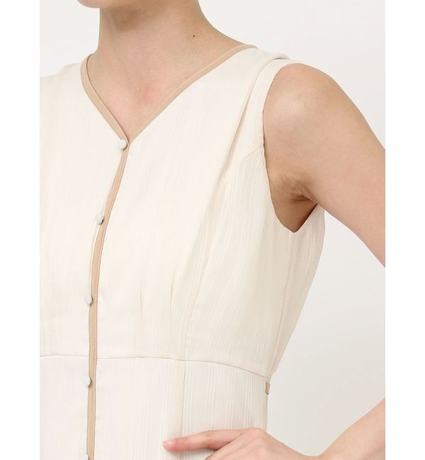 LAGUNAMOON「バイカラーパイピングワンピース」|ワンピース|