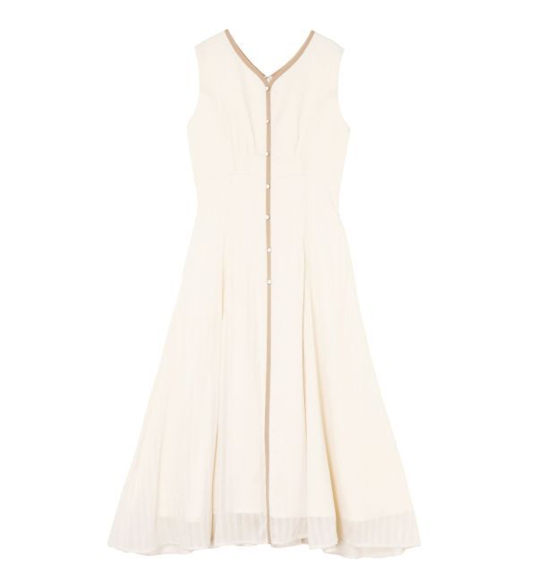 LAGUNAMOON「バイカラーパイピングワンピース」|ワンピース|