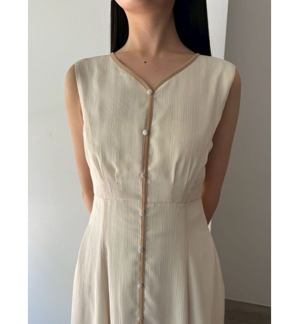 LAGUNAMOON「バイカラーパイピングワンピース」|ワンピース|