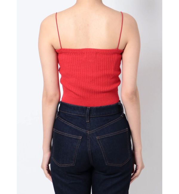 EVRIS「Embroideryニットキャミトップス」|キャミソール|