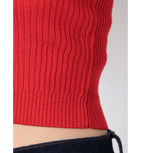 EVRIS「Embroideryニットキャミトップス」|キャミソール|